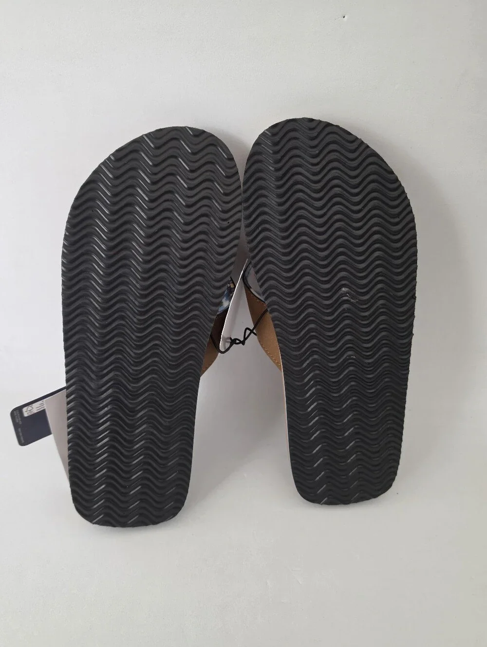 Corona MensBrown Flip Flop Sandals with  Bottle Opener Accent